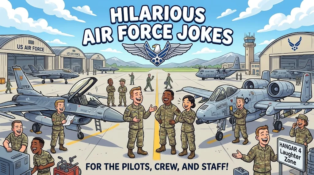 Hilarious Air Force Jokes + Generator