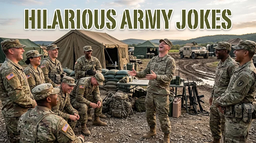Hilarious Army Jokes + Jokes Generator