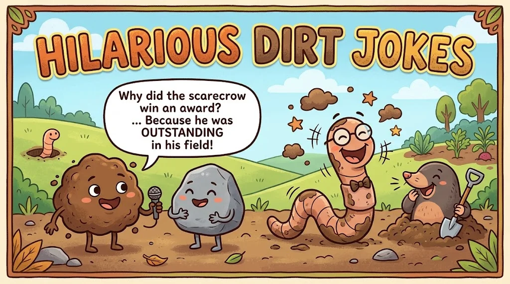 Hilarious Dirt Jokes Generator