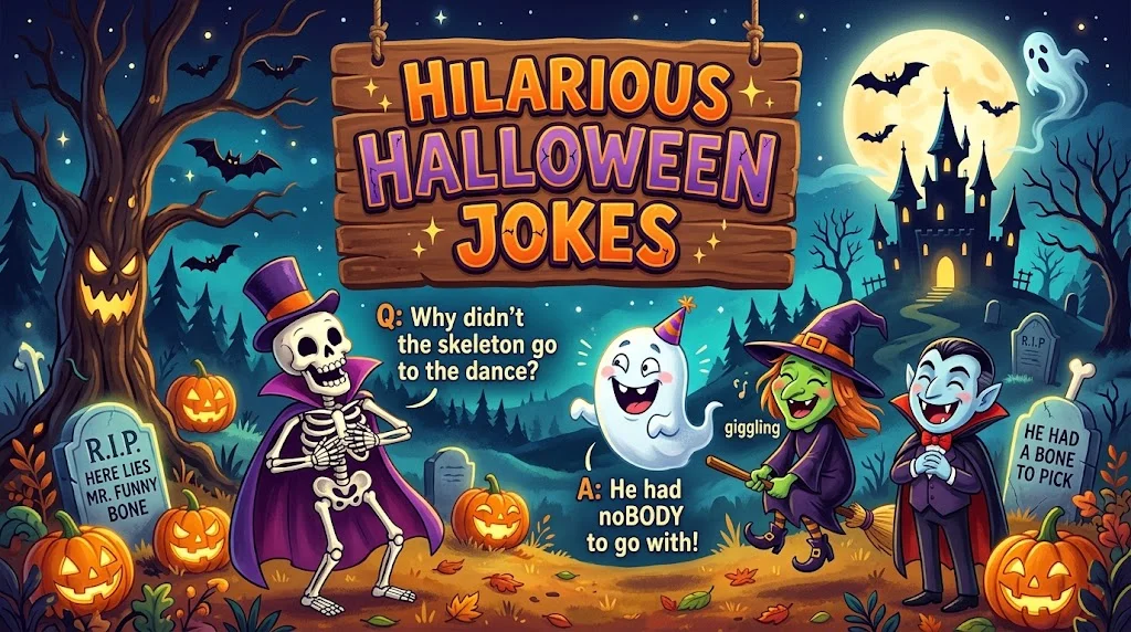 Hilarious Halloween Jokes Generator