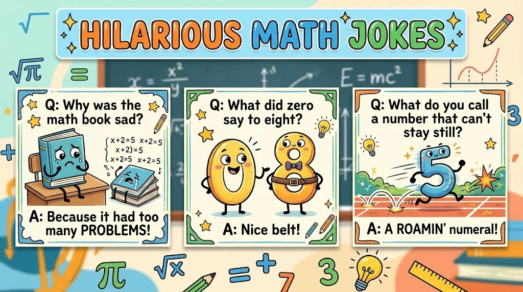 Hilarious Math Jokes Generator