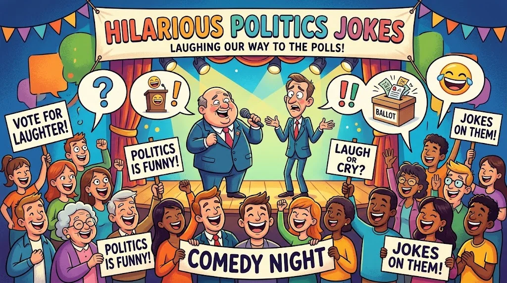 Hilarious Politics Jokes Generator