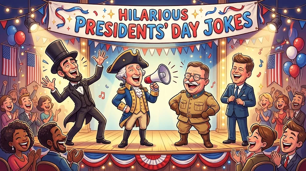 Hilarious Presidents' Day Jokes + Generator