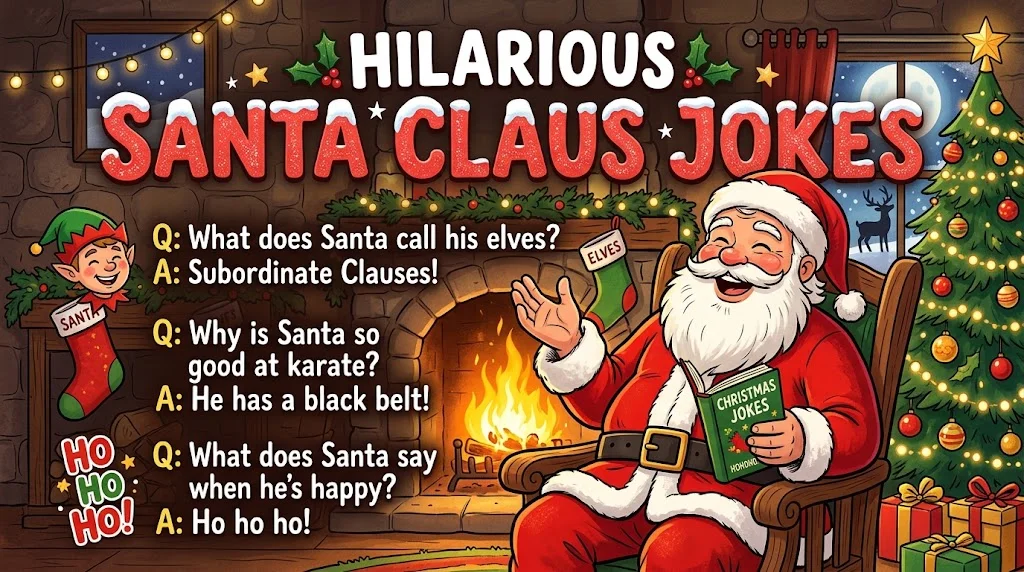 Hilarious Santa Claus Jokes Generator