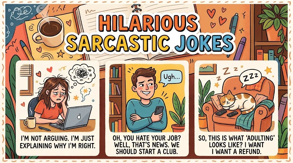 Hilarious Sarcastic Jokes Generator