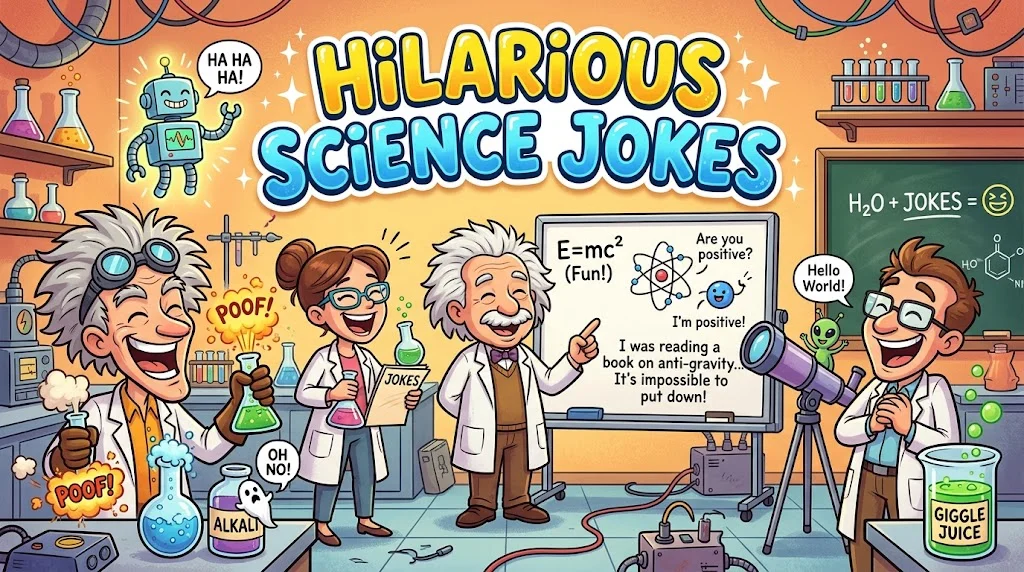 Hilarious Science Jokes Generator