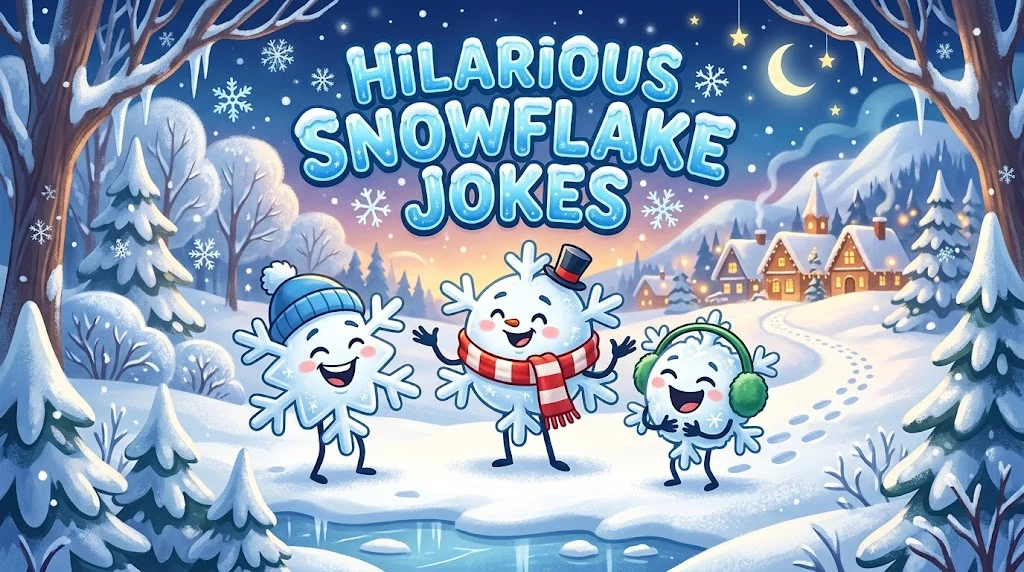 Hilarious Snowflake Jokes + Jokes Generator