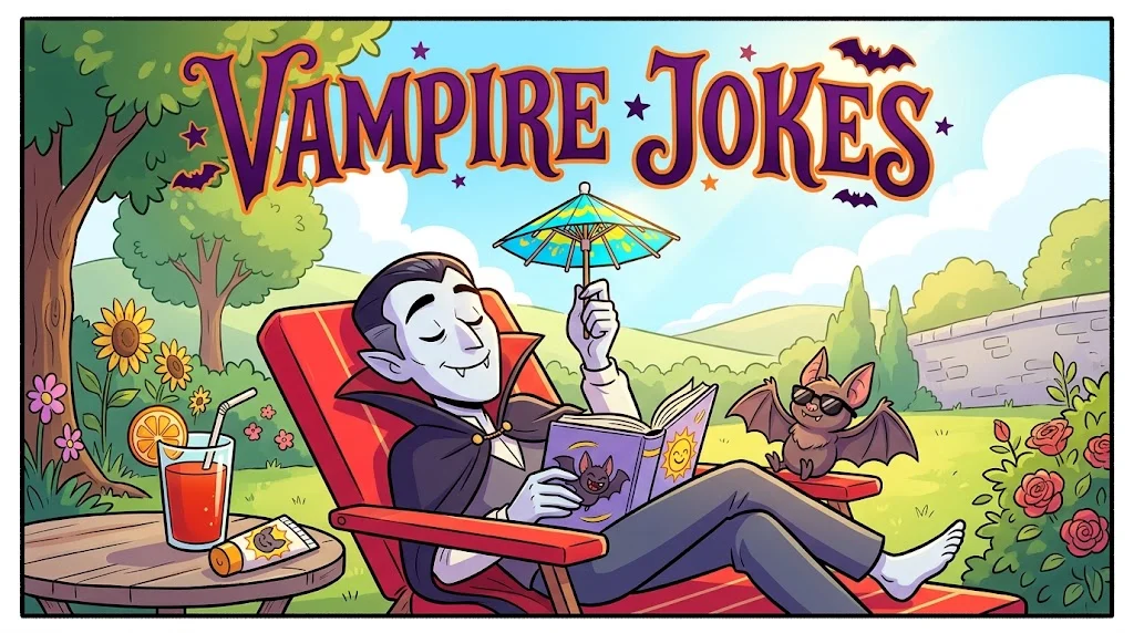 Hilarious Vampire Jokes Generator