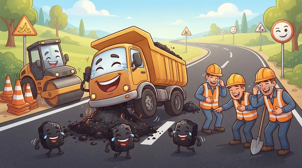 Hilarious Asphalt Jokes + Jokes Generator