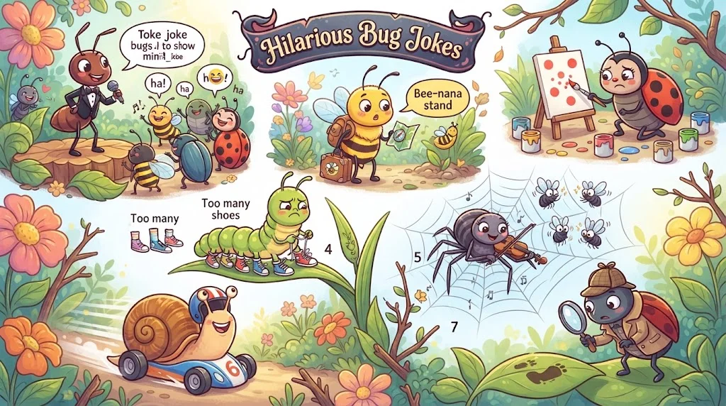Hilarious Bug Jokes + Jokes Generator