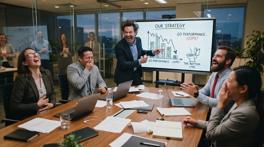 Hilarious Business Jokes + Joke Generator