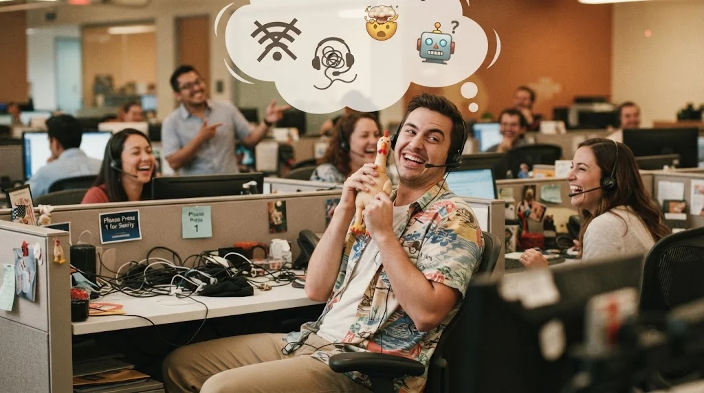 Hilarious Call Center Jokes + Jokes Generator